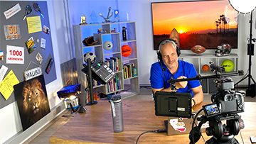 Webinar live aus dem neuen Studio